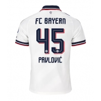 Camiseta Bayern Munich Aleksandar Pavlovic #45 Segunda Equipación Replica 2026-27 mangas cortas